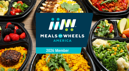 Meals On Wheels Member Icon for Homepage Services with various food